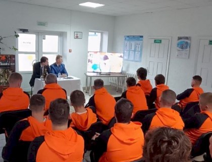 Встреча команды СК Строитель с начальником УСиТ Брестского облисполкома 