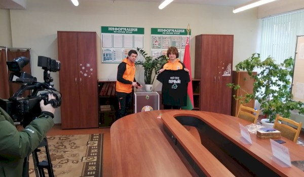 Команда СК Строитель приняла участие в выборах Президента Республики Беларусь 