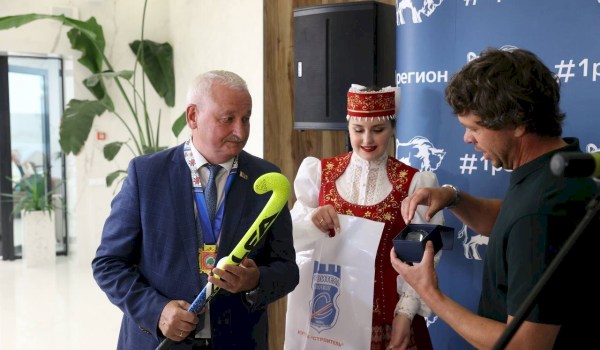 Чествование СК Строитель -чемпионов и обладателей Кубка Республики Беларусь по хоккею на траве 